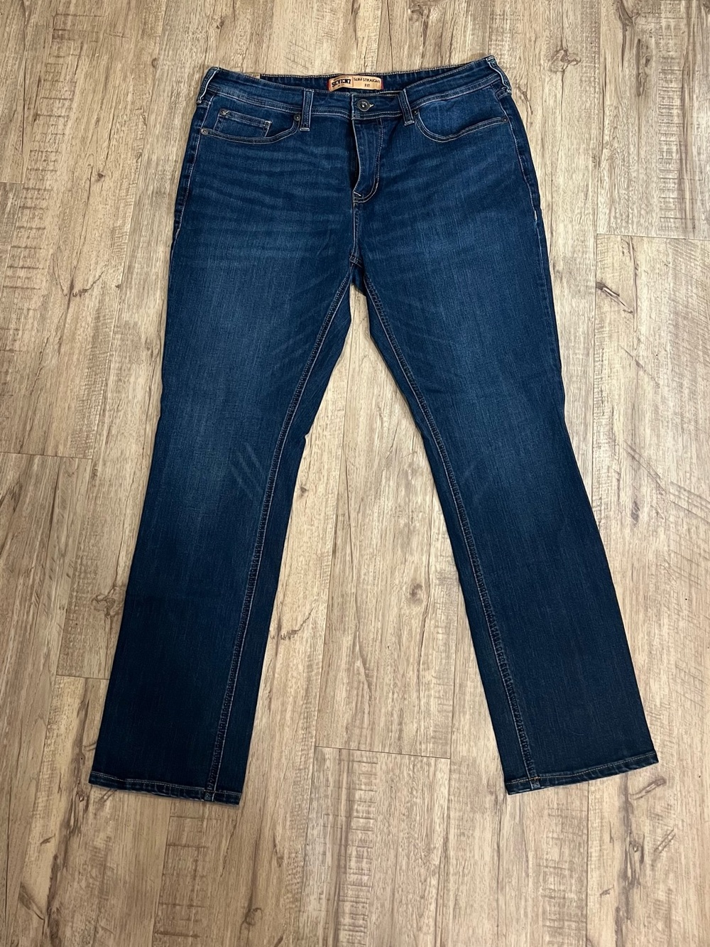 Seven7 Premium Denim Men’s Slim Straight Jeans – Size 36x32